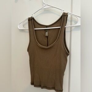 Skims Ribbed Tank Top
